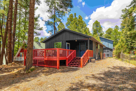 Photo of Just Closed: Charming Mountainaire Cabin Retreat Surrounded by Pines