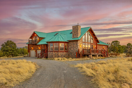 Photo of Just Closed: Dream Log Cabin on 5 Fenced Acres of Pristine Natural Beauty