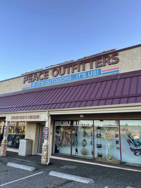 Photo of What do the locals love?  Peace Outfitters for Hiking and Camping.