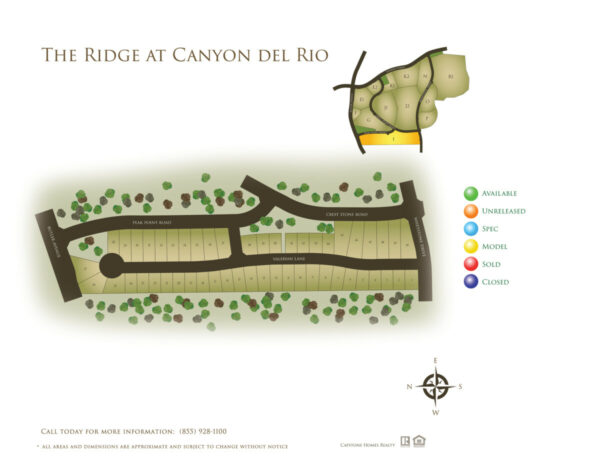 The ridge site map