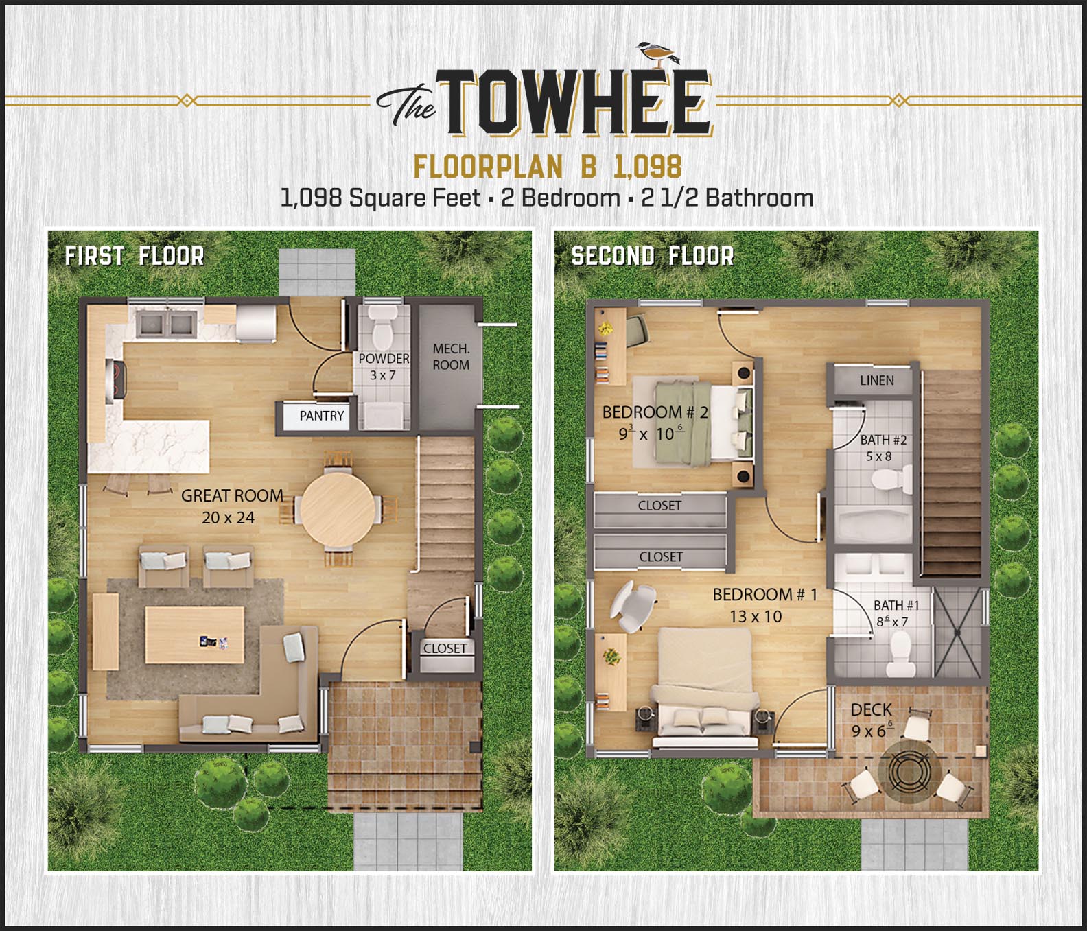 Towhee Floorplan