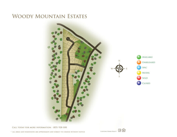 woody mountain site map